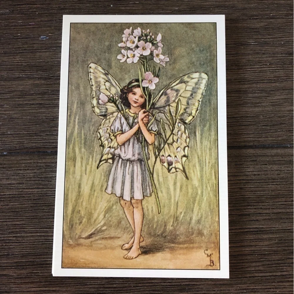 Garden Flower Fairies by: Cicely Mary Barker postcard set #2